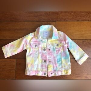 Old Navy Size 12-18 Month Tie Dye Jacket